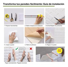 Cargar imagen en el visor de la galería, Paneles Adhesivos Decorativos - 3D