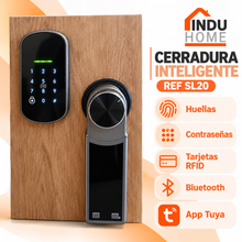 Cargar imagen en el visor de la galería, SL20 - Cerradura Inteligente De 1 Pasador