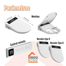 Cargar imagen en el visor de la galería, Tapa Sanitario Inteligente Premium - V / U - LIQUIDACION!