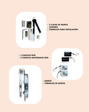 Cargar imagen en el visor de la galería, S14 - Cerradura Inteligente Puertas Corredizas