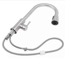 Cargar imagen en el visor de la galería, Grifo Monocontrol Lavaplatos De Lujo Extensible - PLATEADA