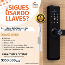 Load image into Gallery viewer, S9 - Cerradura Inteligente Con Camara
