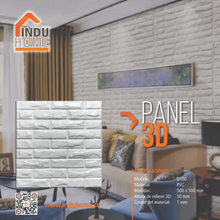 Cargar imagen en el visor de la galería, Panel Decorativo 3d En Pvc 50x50cm
