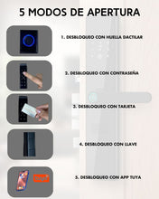Cargar imagen en el visor de la galería, S14 - Cerradura Inteligente Puertas Corredizas
