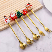 Load image into Gallery viewer, Cubiertos Navideños - Set De 6pz
