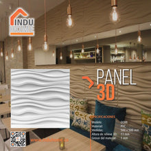 Load image into Gallery viewer, Paneles Decorativos 3D en PVC 50x50cm X 12 Unidades
